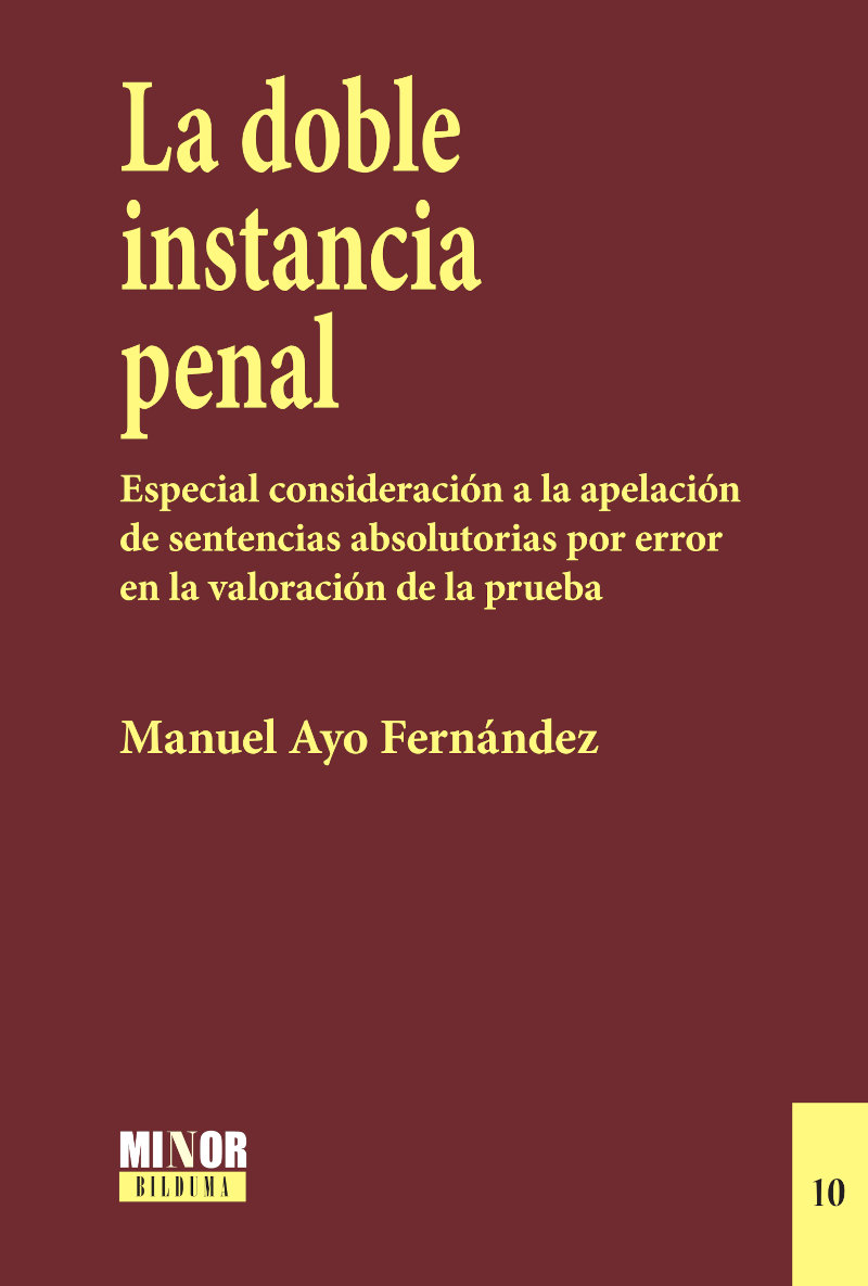 La doble instancia penal